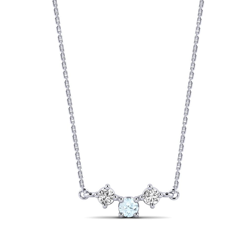 Aguamarina Collar de Mujer Tatiana