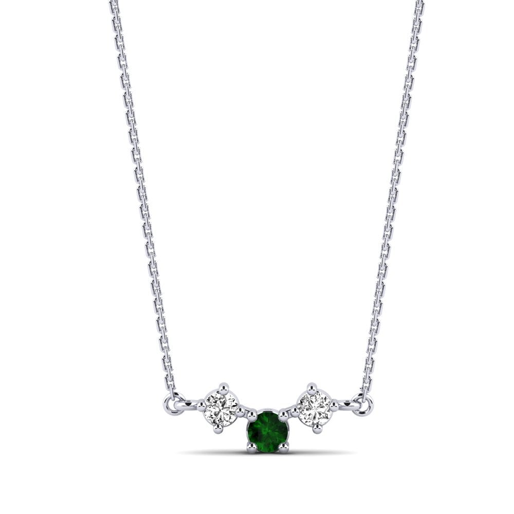 Green Tourmaline Women's Necklace Tatiana