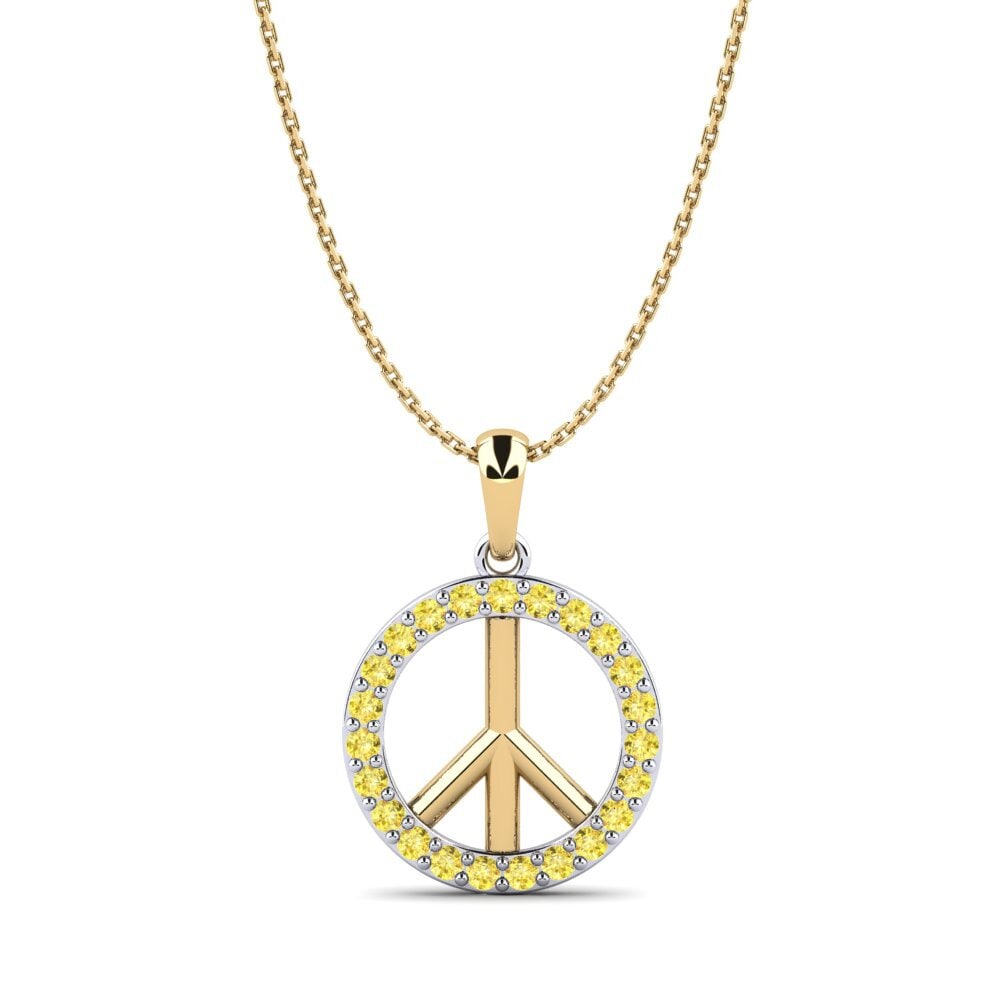 Yellow Sapphire Women's Pendant Tammy