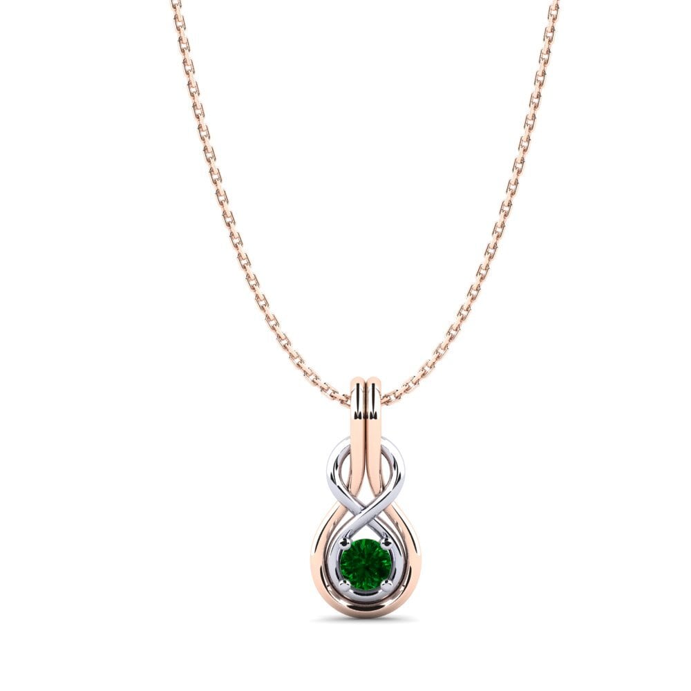 Circonita Verde Colgante de Mujer Laima