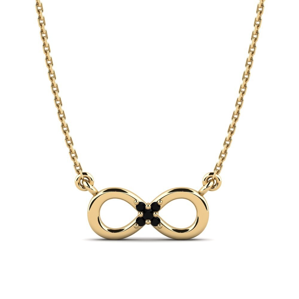 Ónix Negro Collar de Mujer Marceli