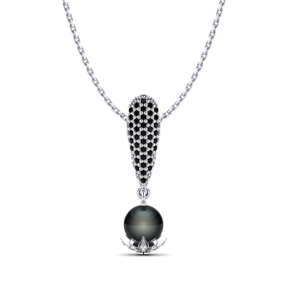 Star Black Sapphire Necklaces