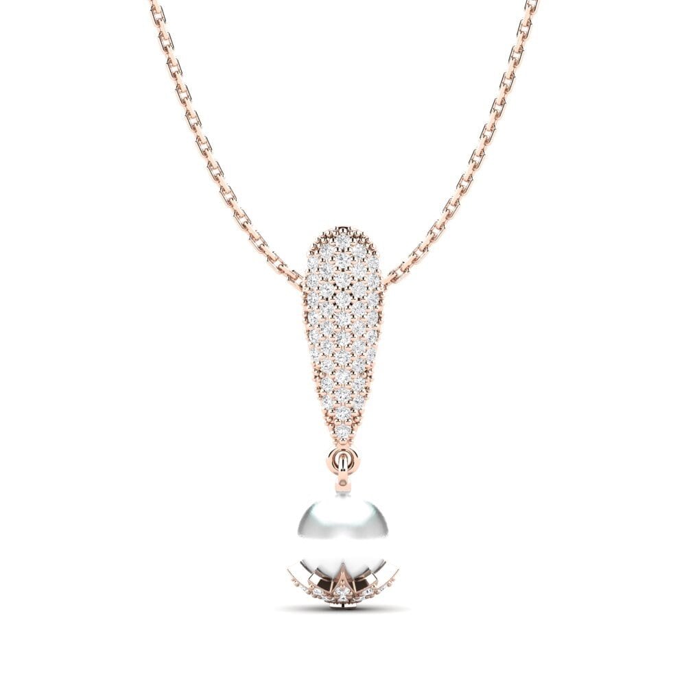 星 14k レッドゴールド ネックレス