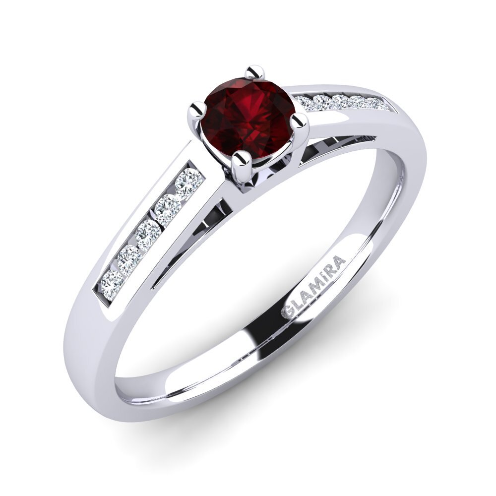 Garnet Diamonds Ring Penelope
