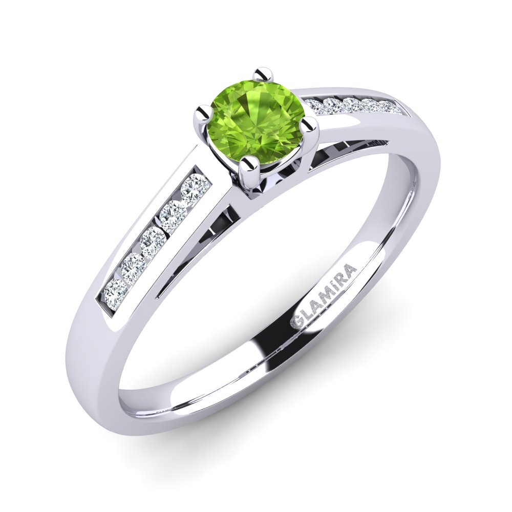 Peridot Diamonds Ring Penelope