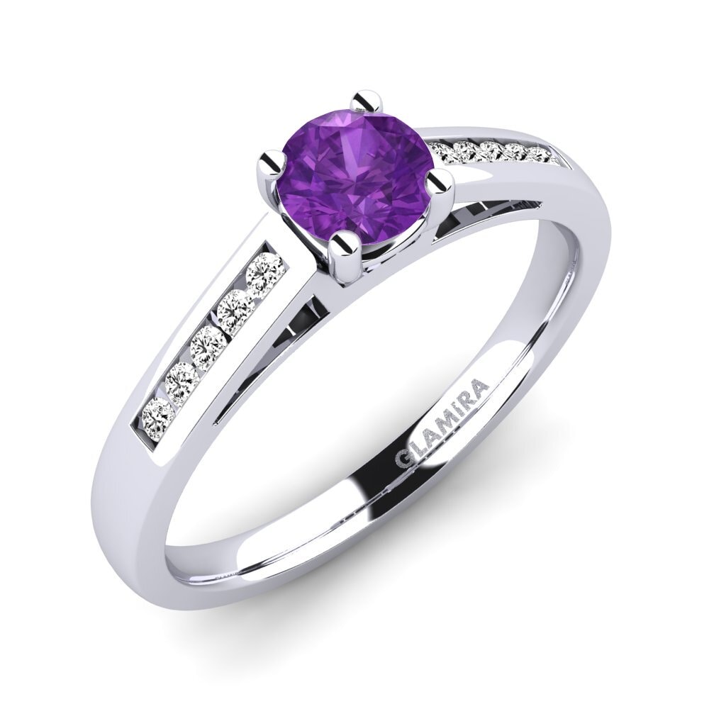 Amatista Anillo de compromiso Penelope 0.5crt