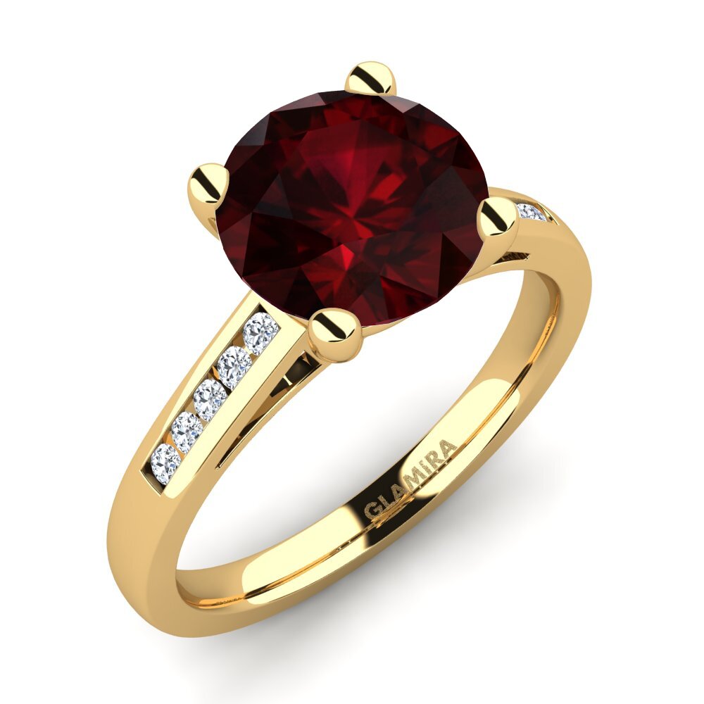Garnet Engagement Ring Penelope 3.0 crt