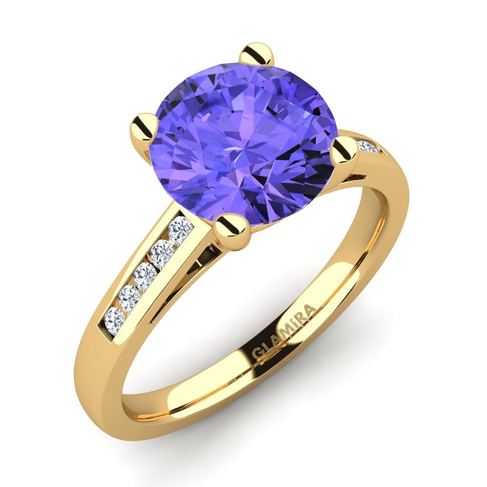 Tanzanite Engagement Ring Penelope 3.0 crt