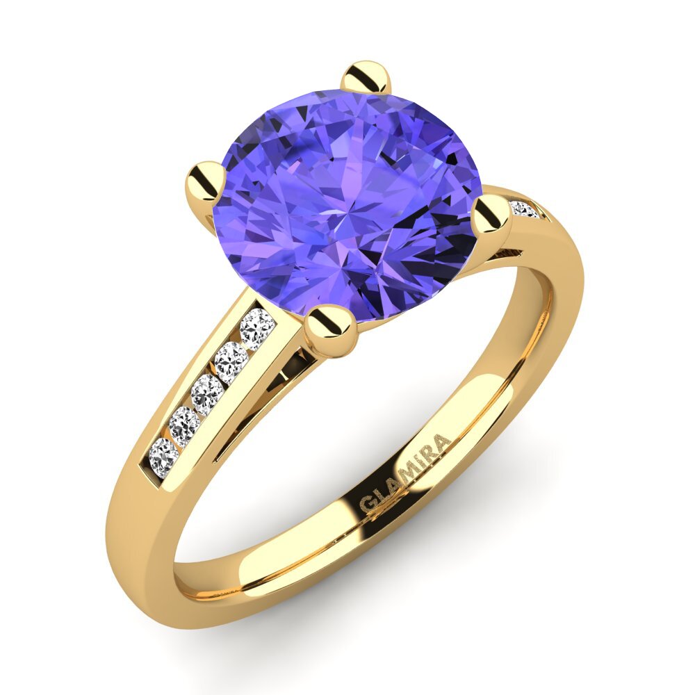Tanzanite Engagement Ring Penelope 3.0 crt
