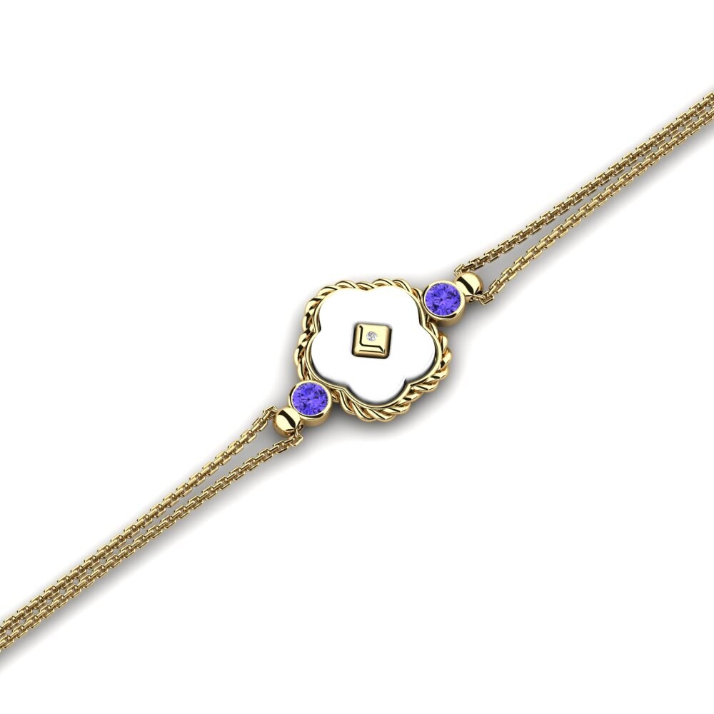 Tanzanite Women's Bracelet Penhollow