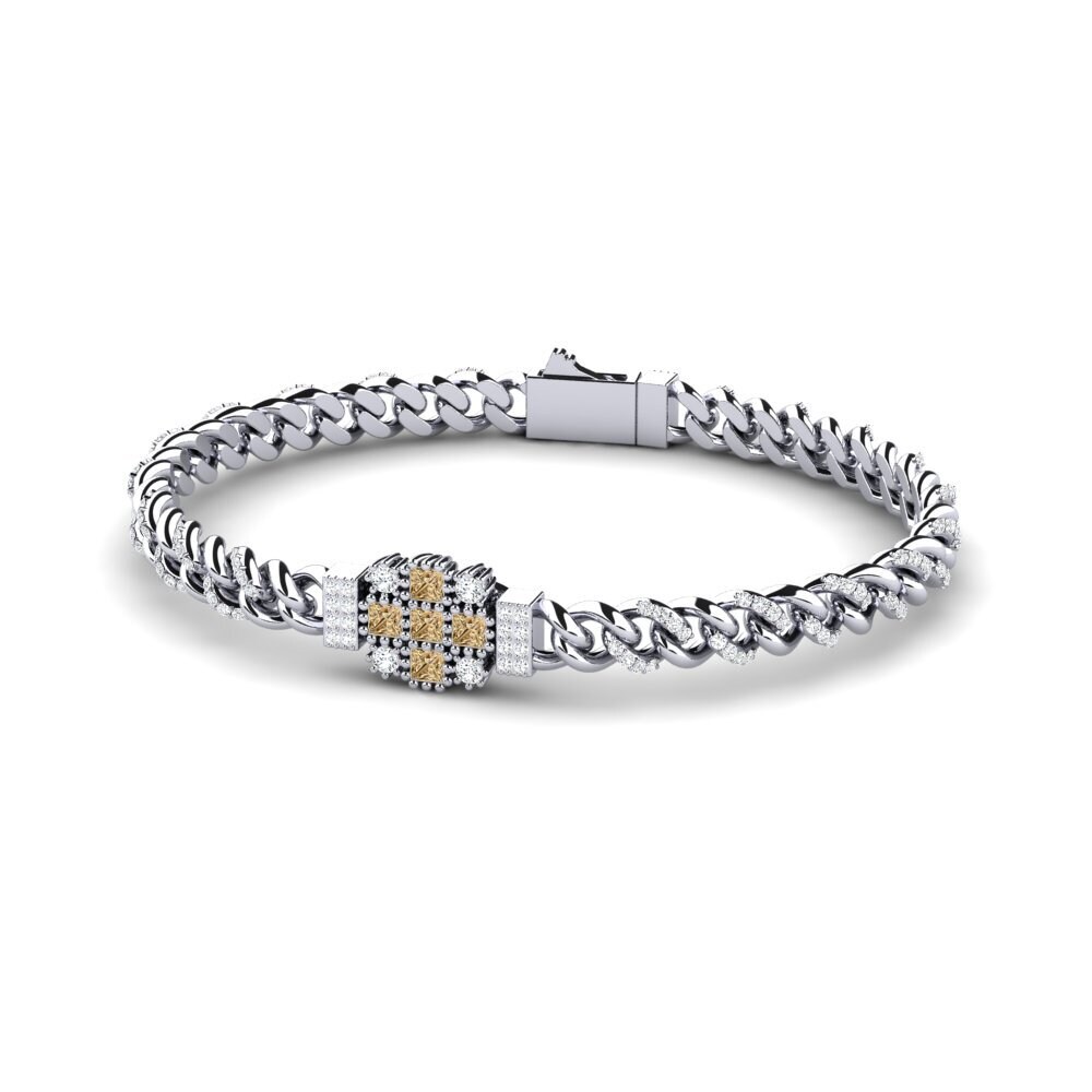 Princess Brown Diamond Women's Bracelet Pennech