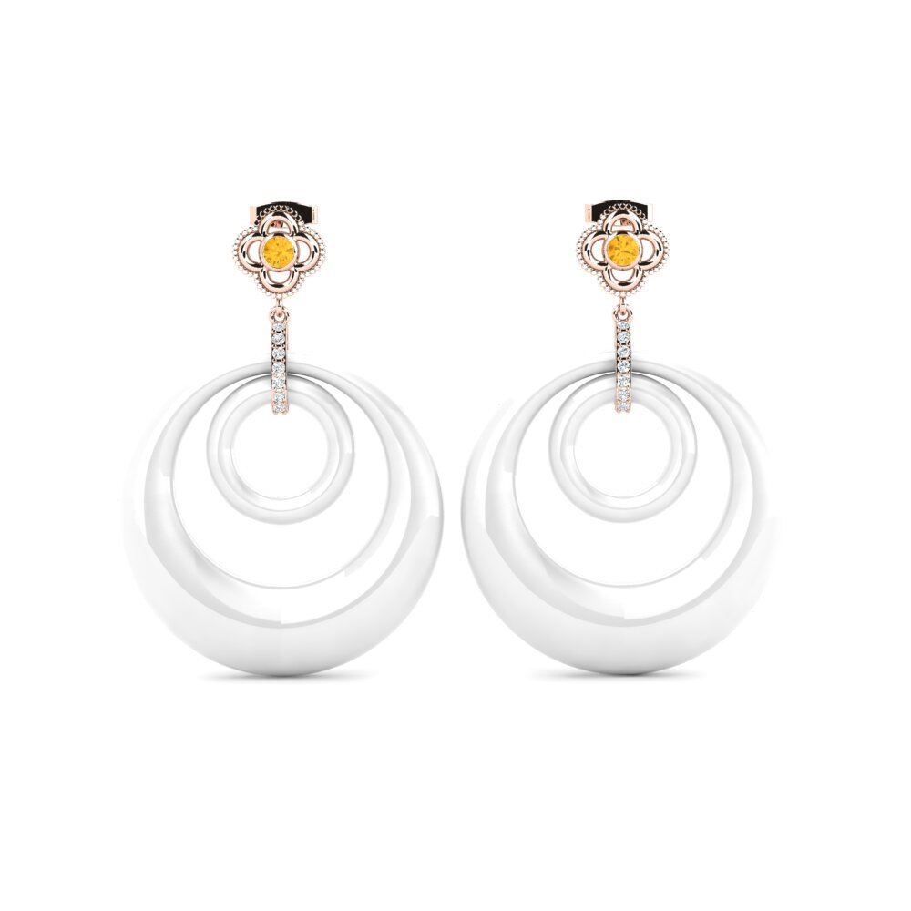 Citrine Women's Earring Penner