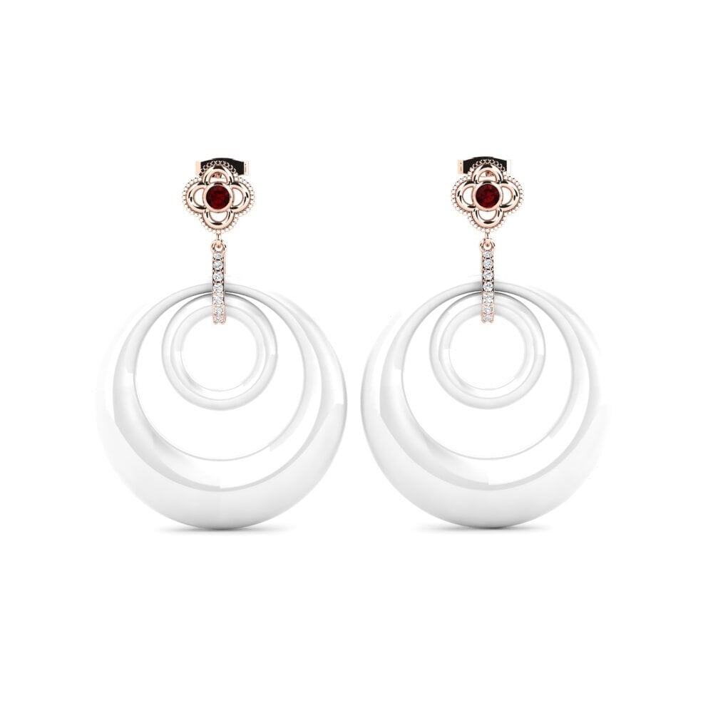Garnet Women's Earring Penner
