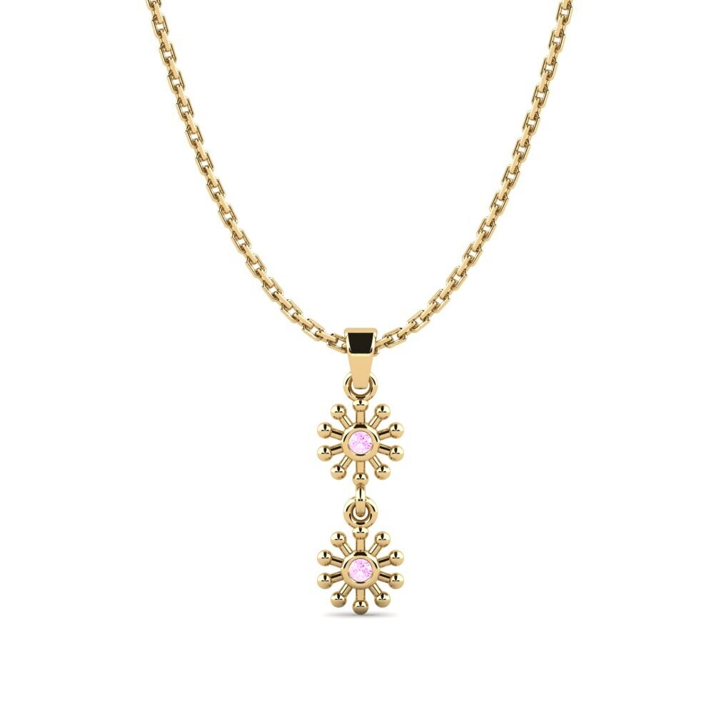 Pink Sapphire Women's Pendant Pensa