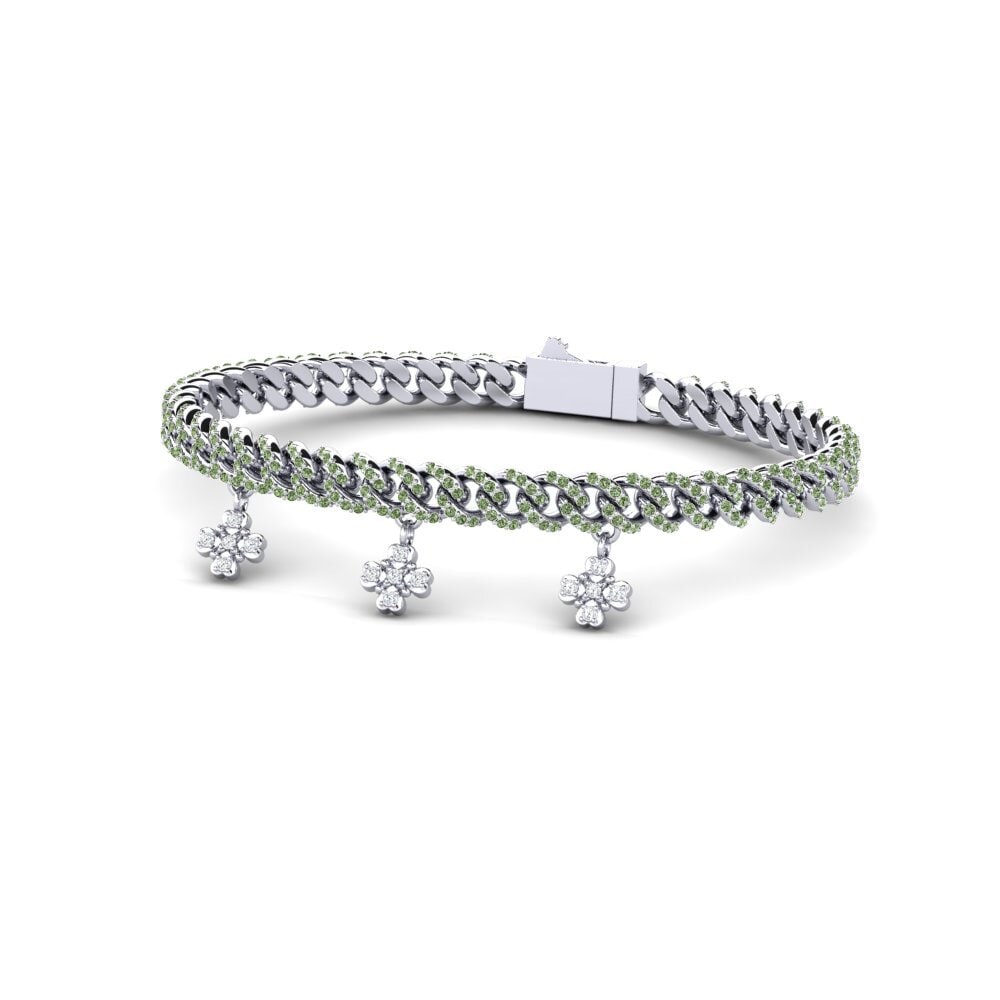 Diamante Verde Pulsera de Mujer Pentwist