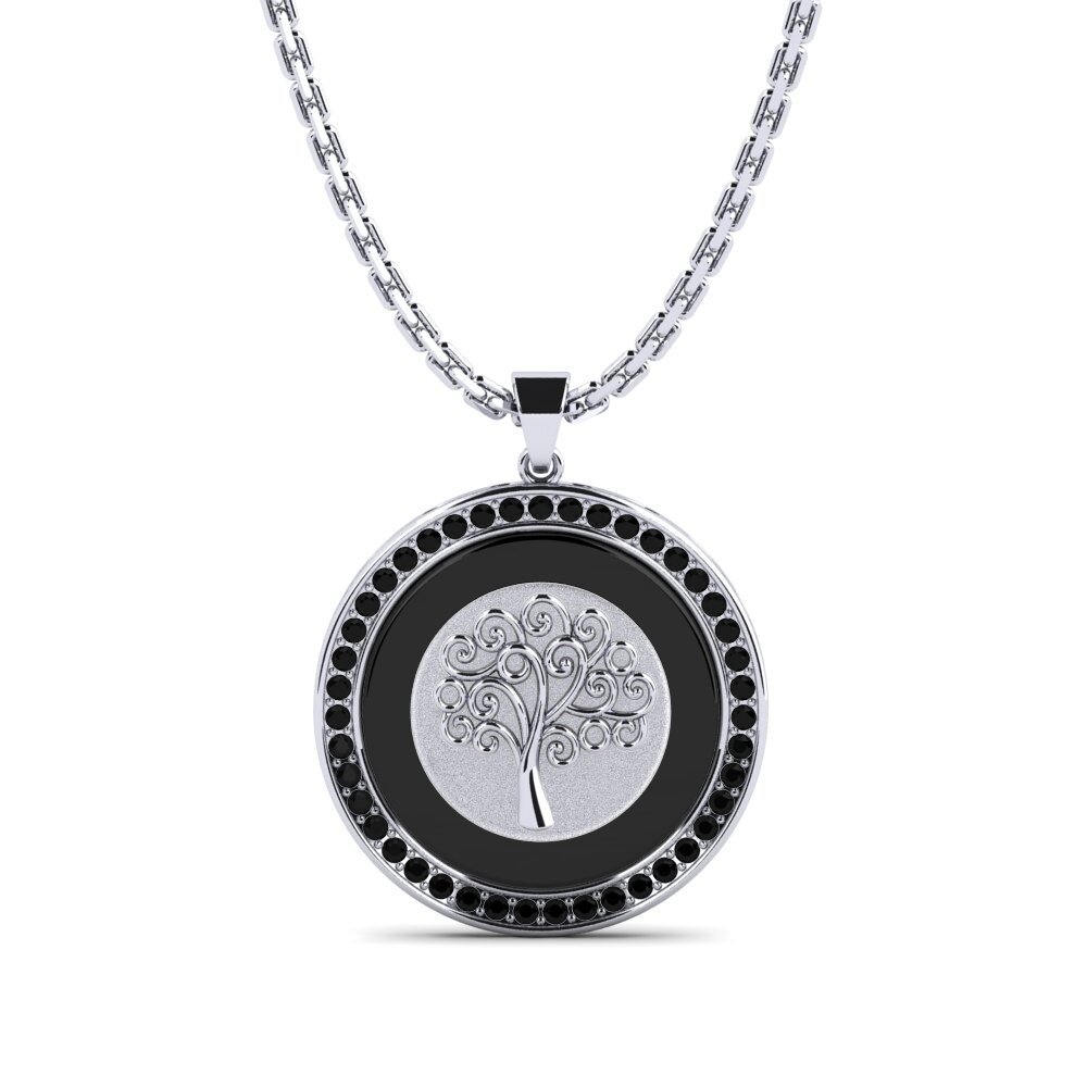 Black Sapphire Women's Pendant Pergande