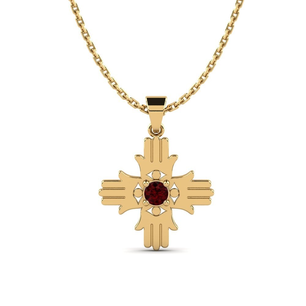 Garnet Women's Pendant Perge
