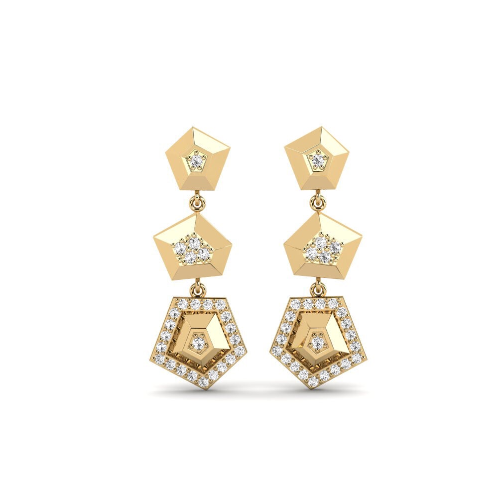 Moissanite Women's Earring Periapsis