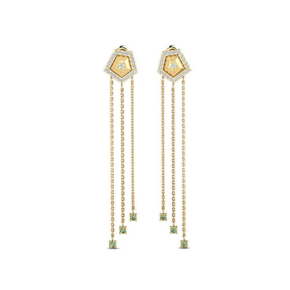 Green Diamond Women's Earring Periastron