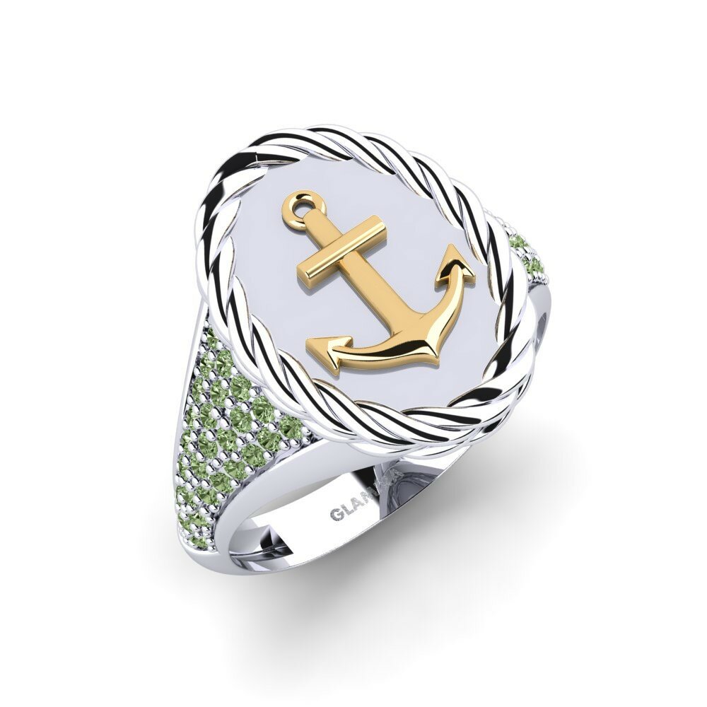 Diamant Vert Bague pour homme Pessac
