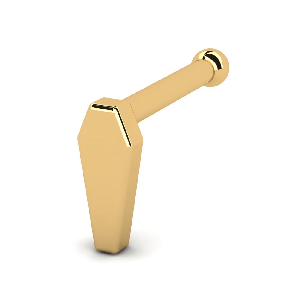 Or Jaune 18k Piercing Nez Petway