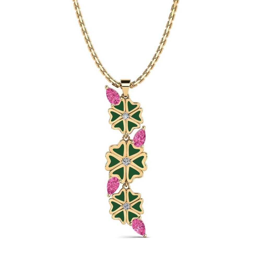 Pink Tourmaline Women's Pendant Phall
