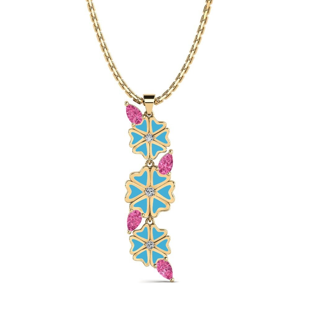 Pink Tourmaline Women's Pendant Phall