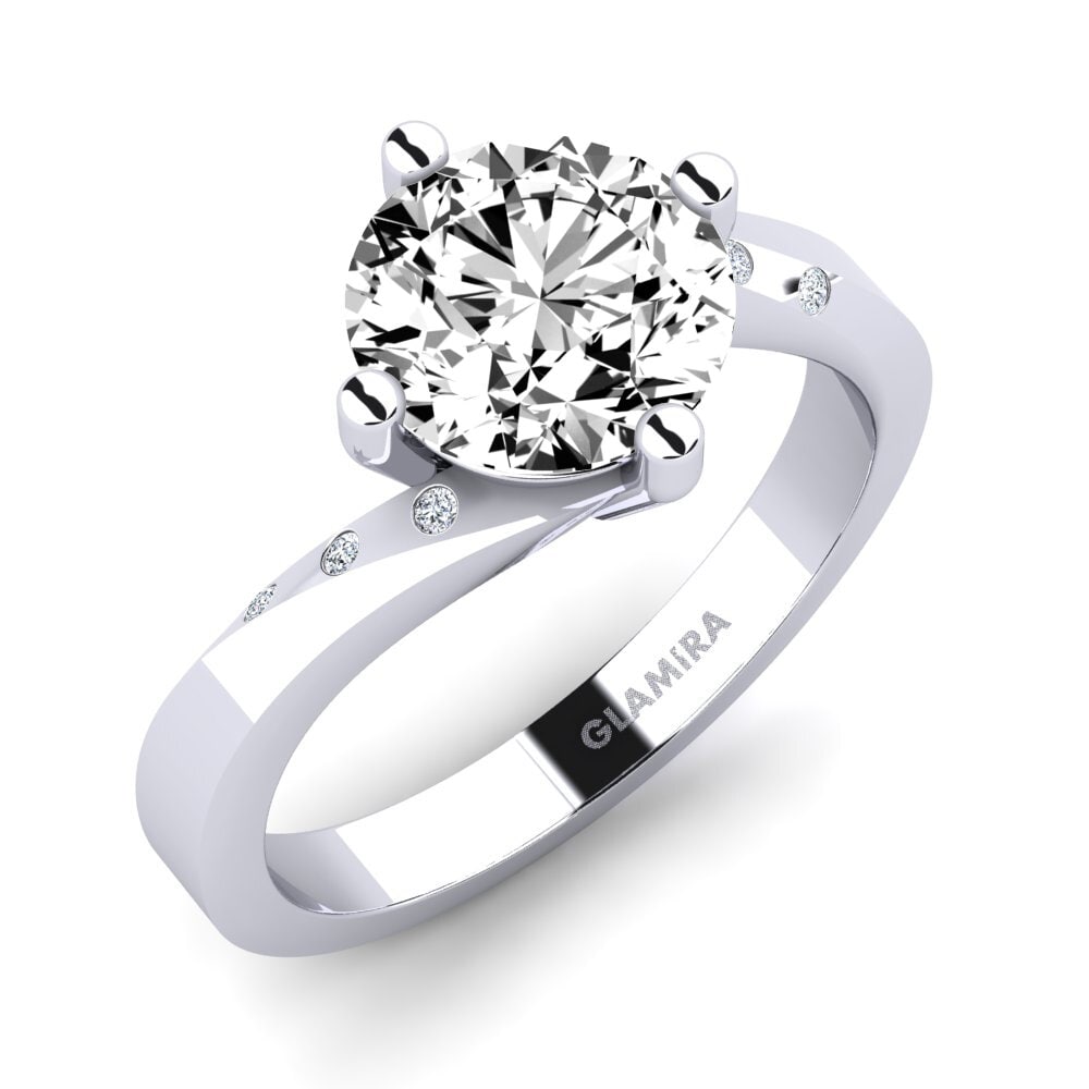 Moissanita Anillo de compromiso Phillipa 2.0 crt