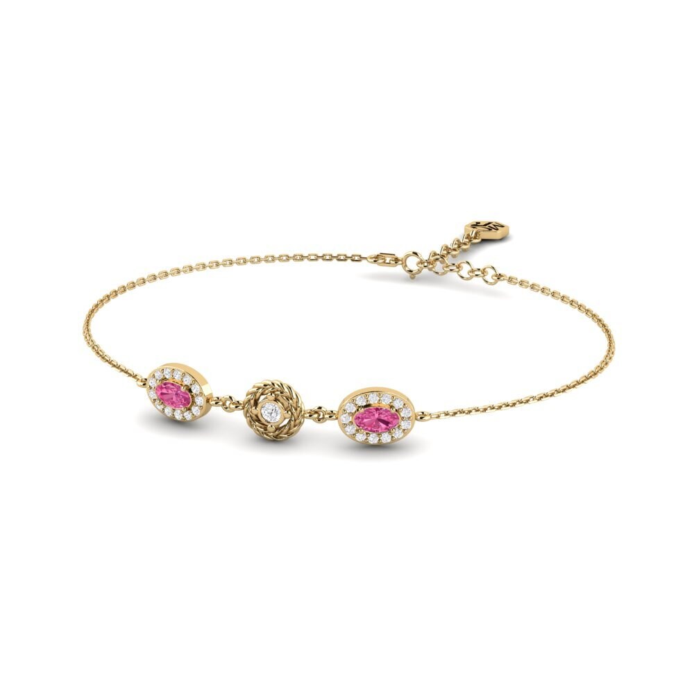 Tourmaline Rose Bracelet pour femme Philotimo
