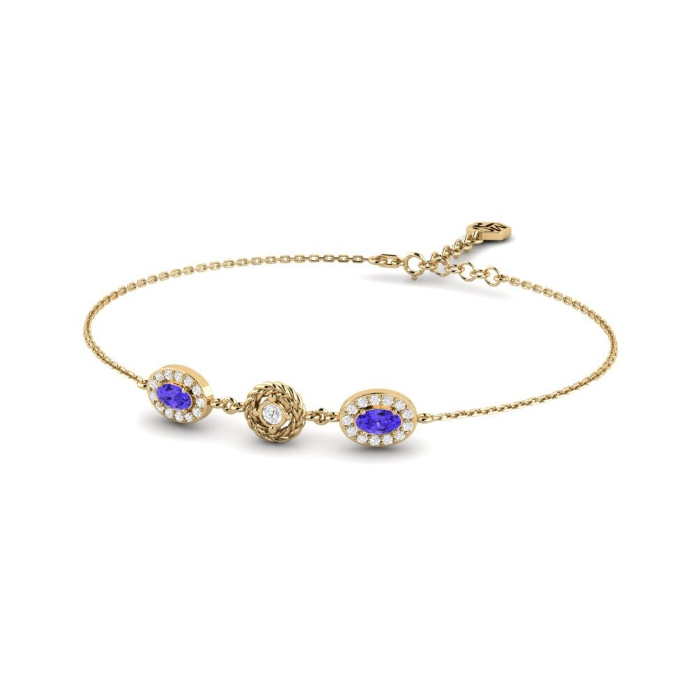 Tanzanite Bracelet pour femme Philotimo