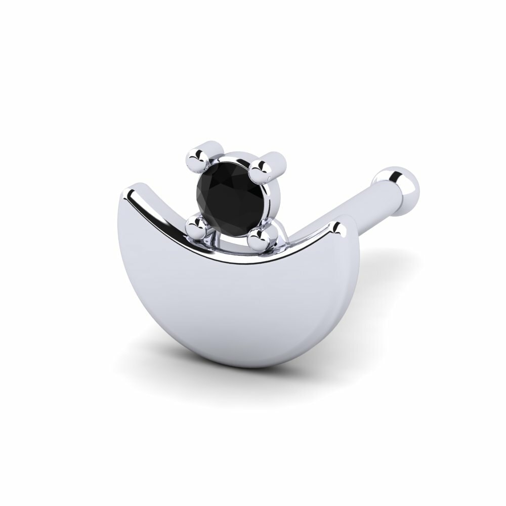 Black Diamond Nose Pin Phirun
