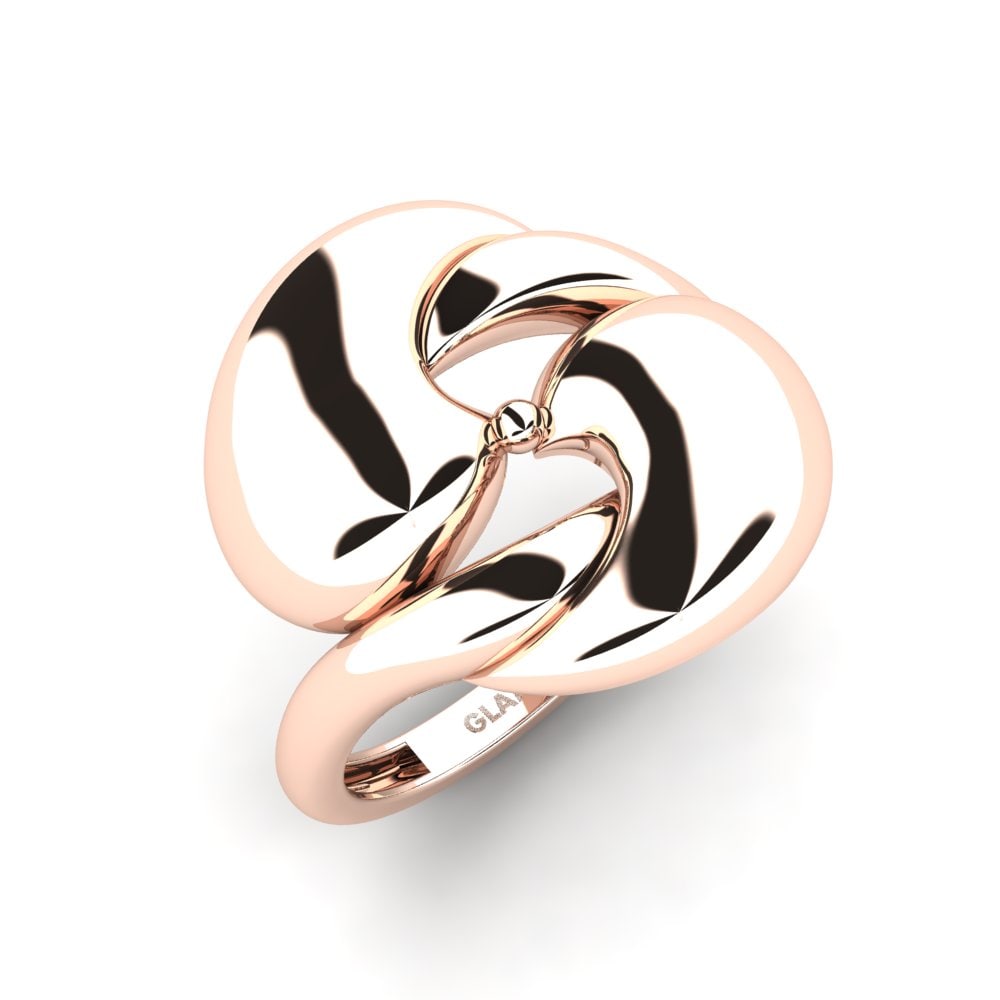 Oro Rosso 375 Anello Phsyique