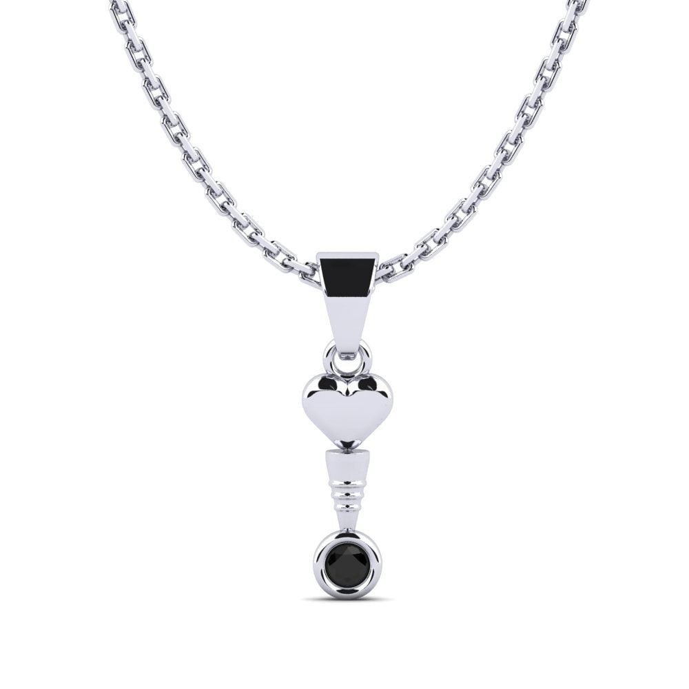 Black Sapphire Women's Pendant Phyfer