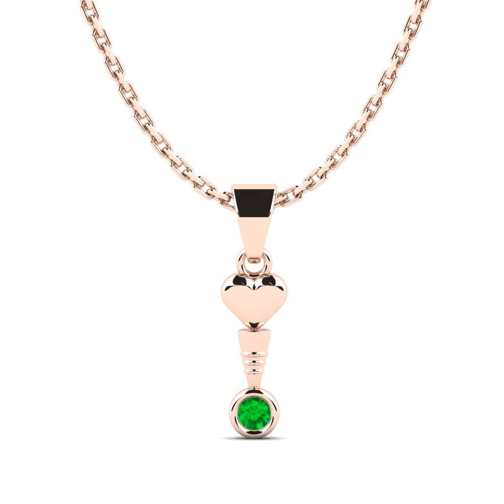 14ct Rose Gold Women's Pendant Phyfer