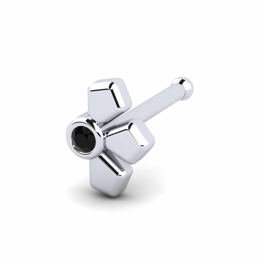Black Diamond Nose Pin Piatt