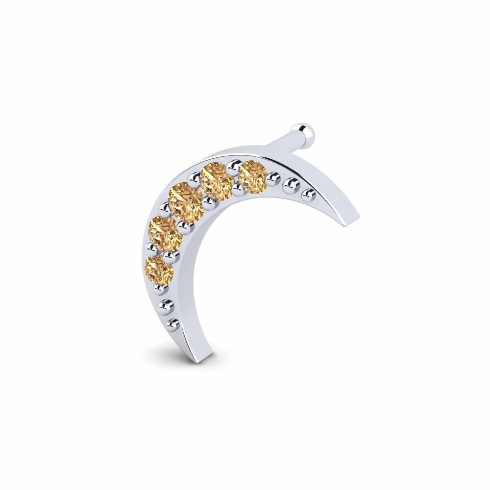 Bruine Diamant Neus Pin Picche