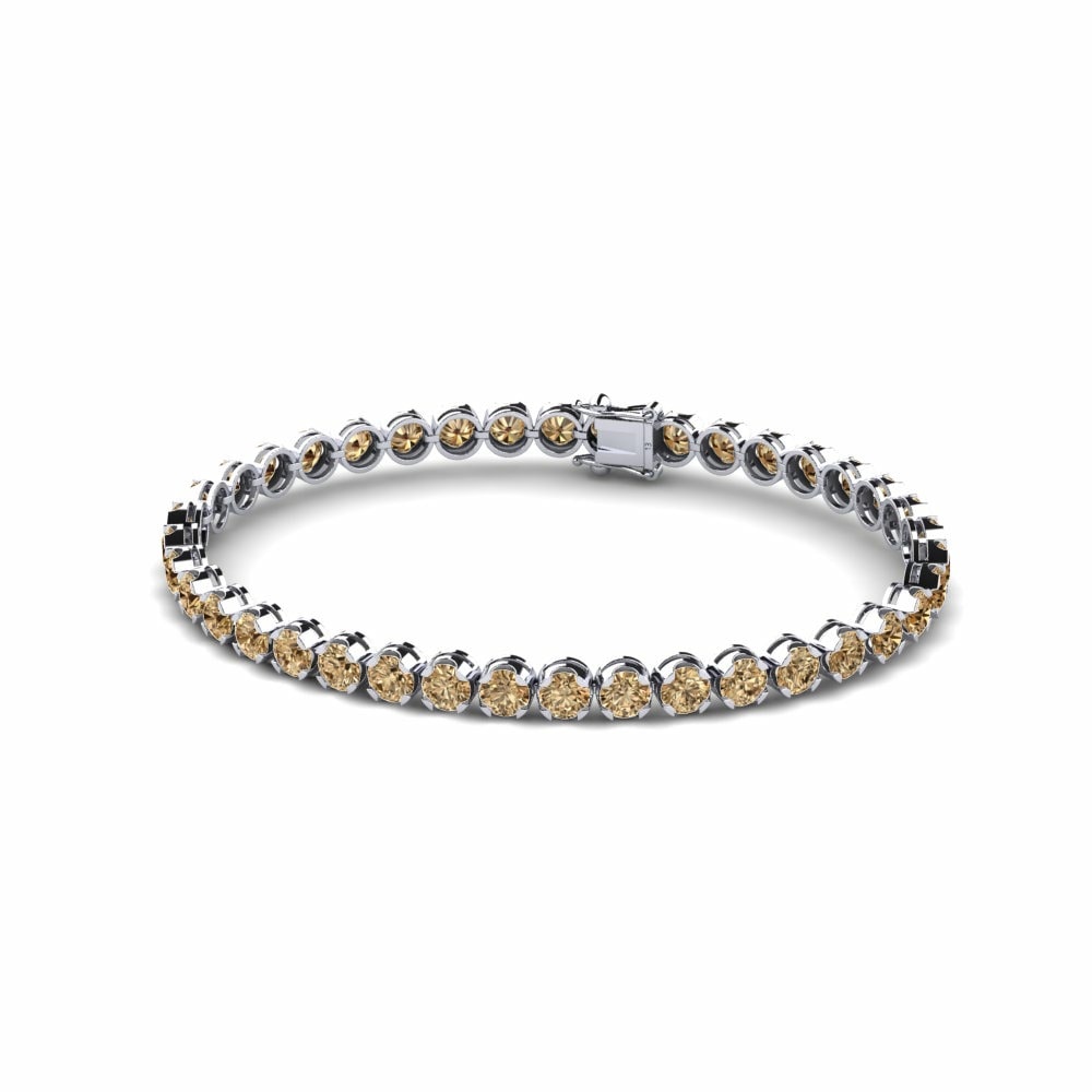 9.75 Carat Brown Diamond Women's Bracelet Pigling