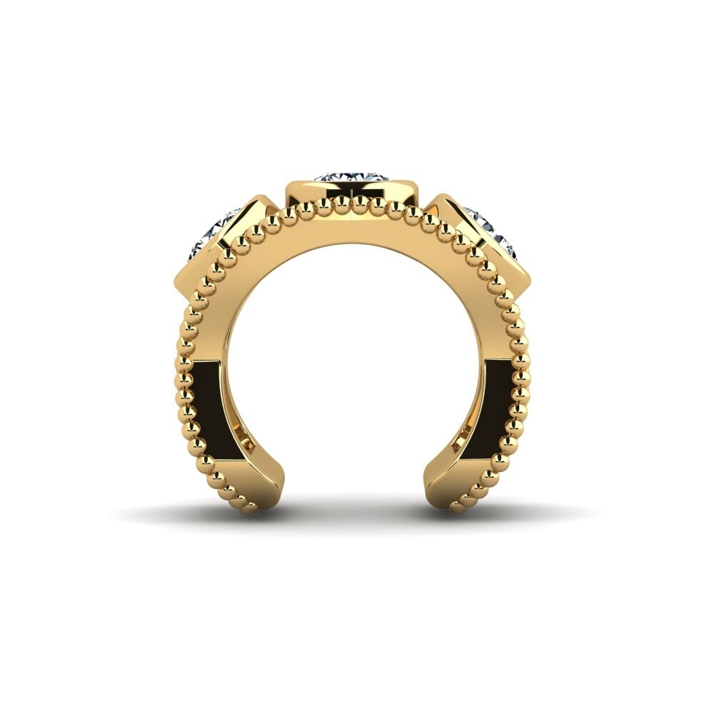 14ct Yellow Gold Women's Earring Pinales