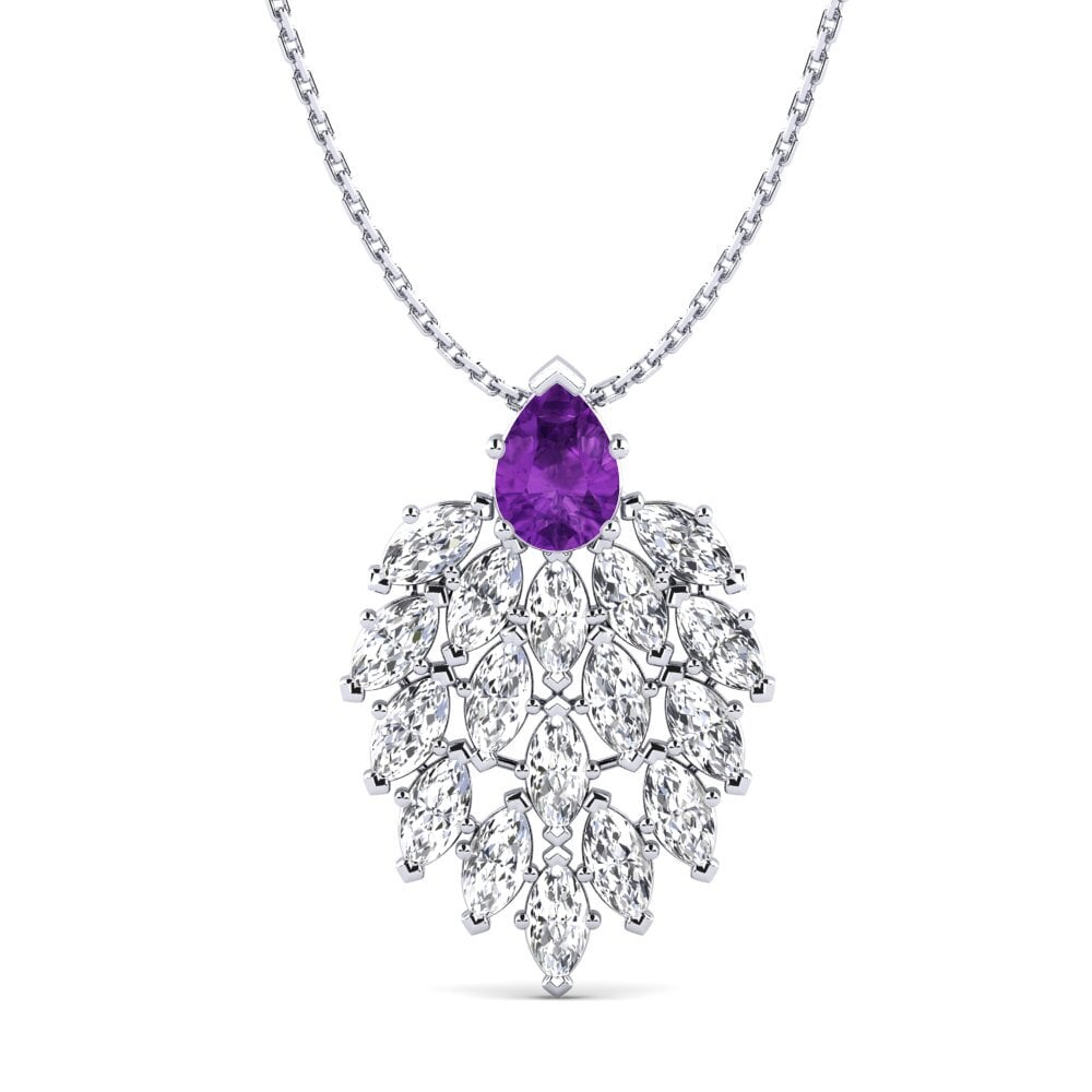 Amethyst Women's Pendant Pines