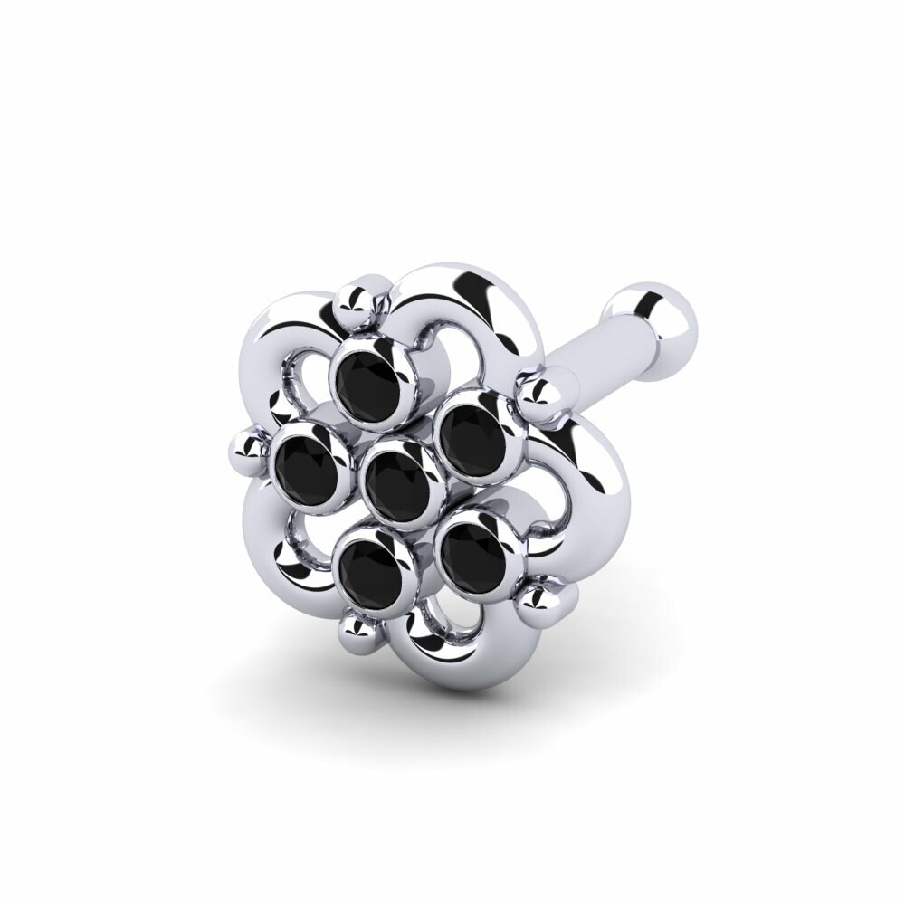 Black Diamond Nose Pin Pinkley
