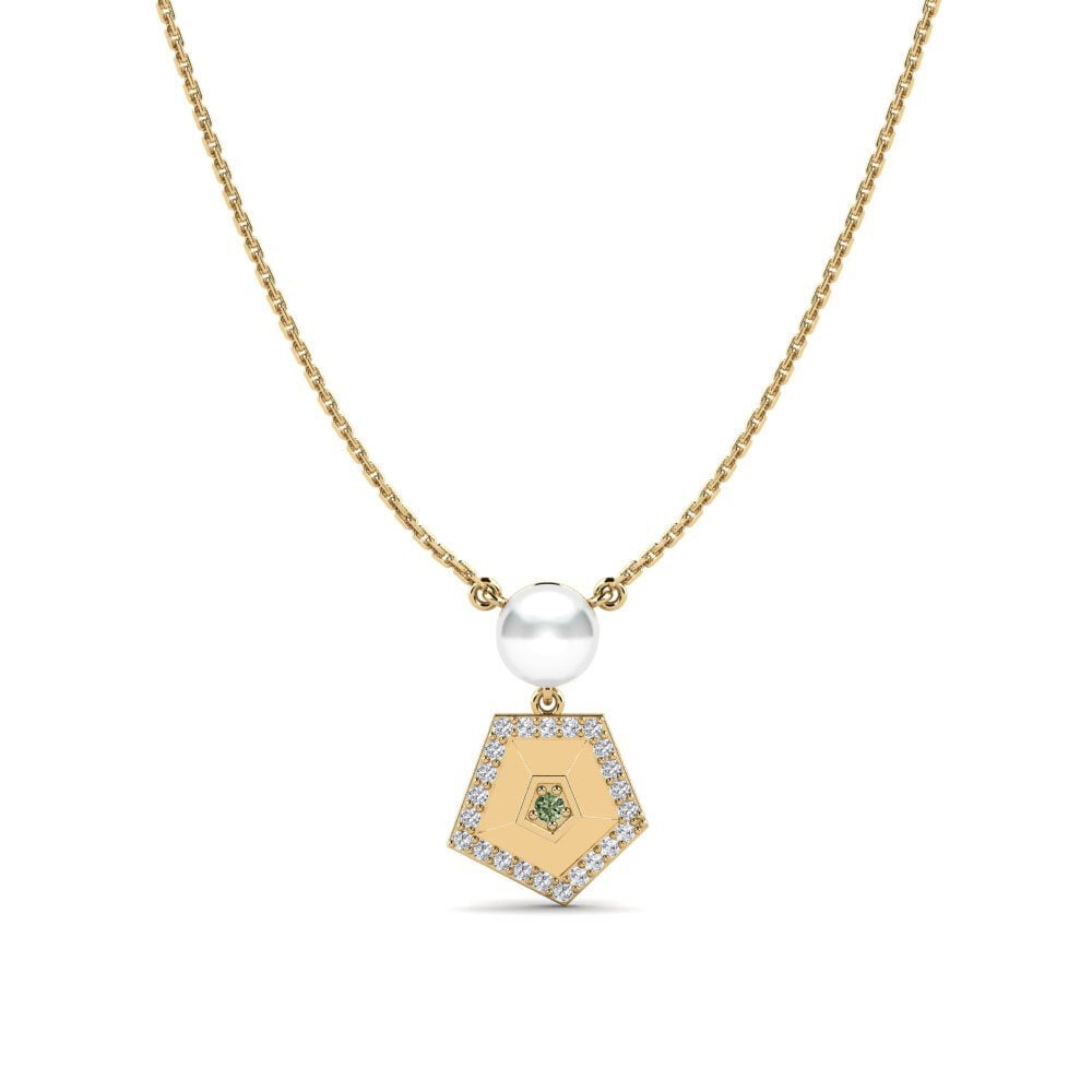 Diamante Verde Collana da donna Planetarium