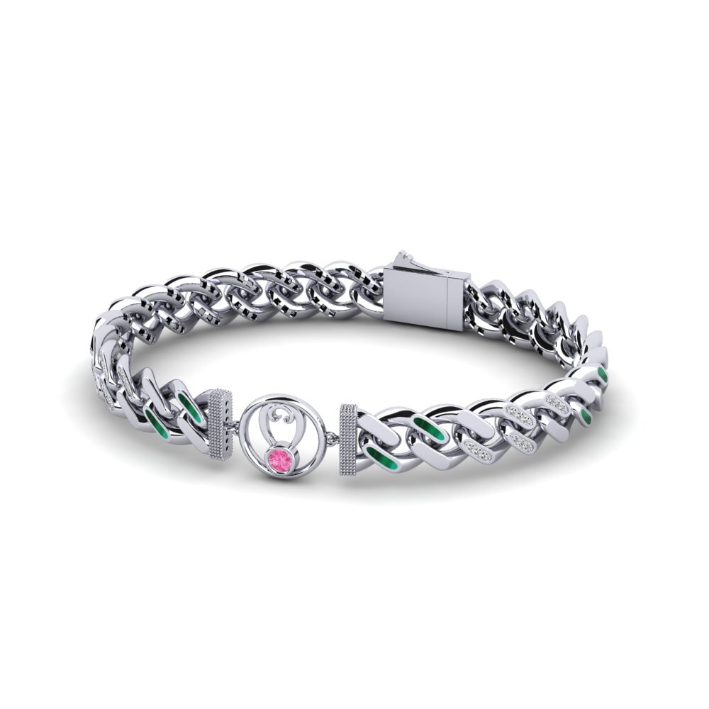Pink Sapphire Women's Bracelet Pleasanter