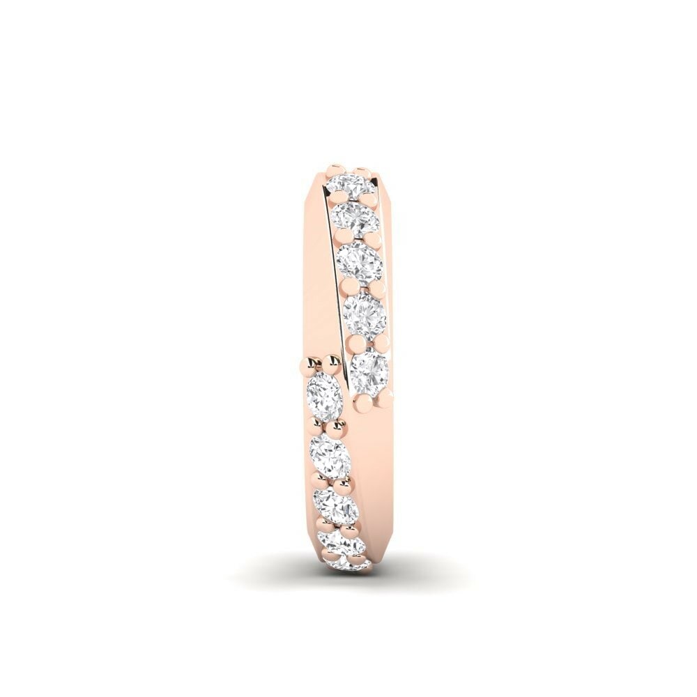 9ct Rose Gold Ear Piercing Pletra