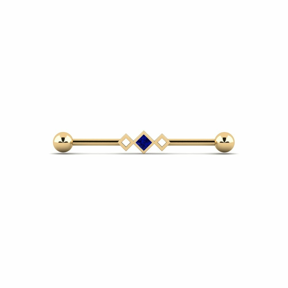 Zafiro Piercing de oreja Plinth