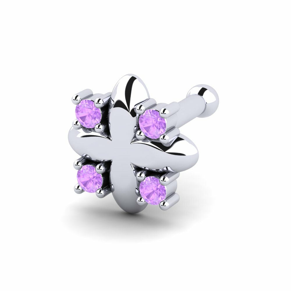 Amethist Neus Pin Pls