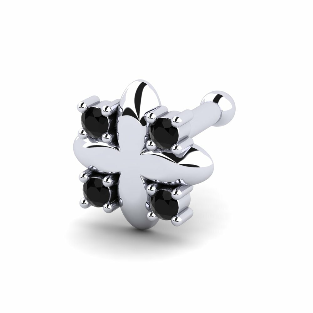 Black Diamond Nose Pin Pls