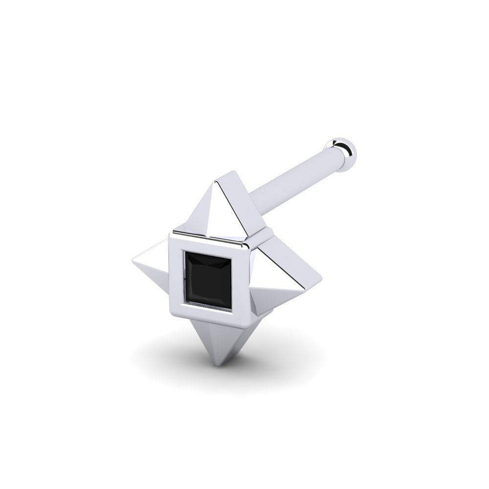 Black Diamond Nose Pin Pluralez