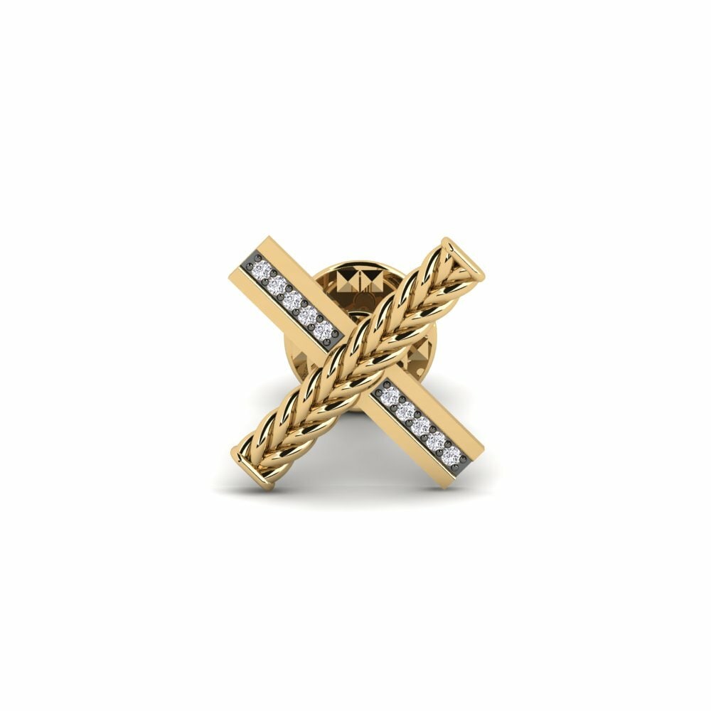 Lab Grown Diamond Tie Clip Poissy