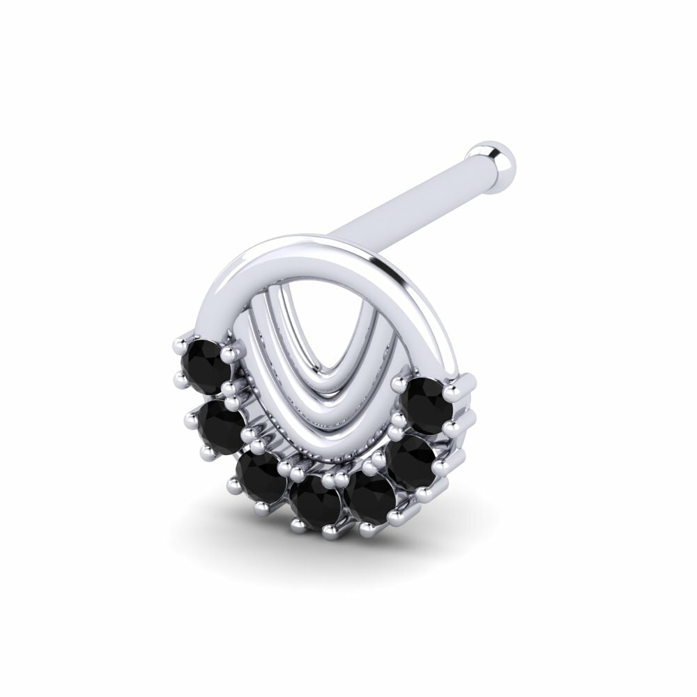 Black Diamond Nose Pin Powie