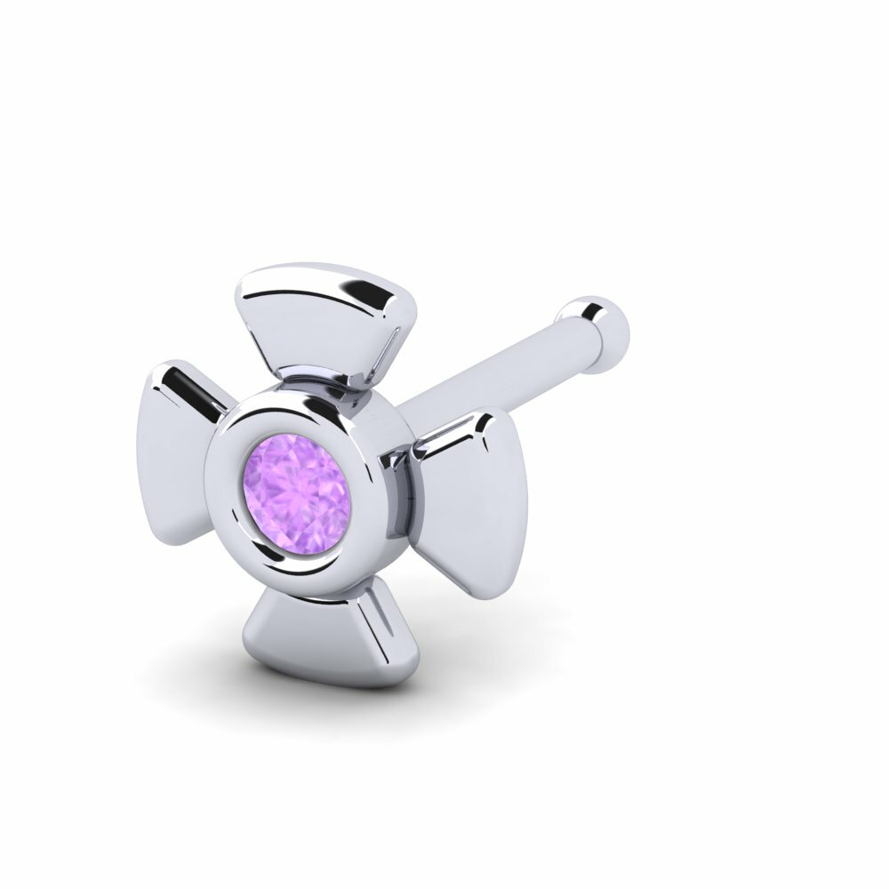 Amethist Neus Pin Pradip